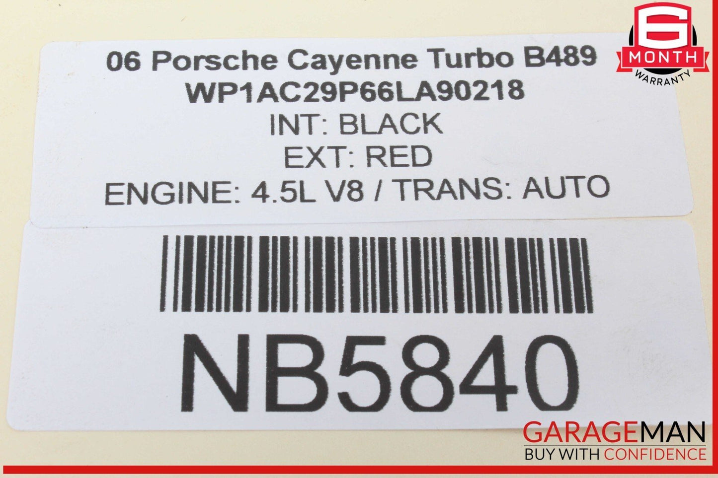 03-06 Porsche Cayenne Turbo 955 Crankshaft Pulley Wheel 948102241 OEM