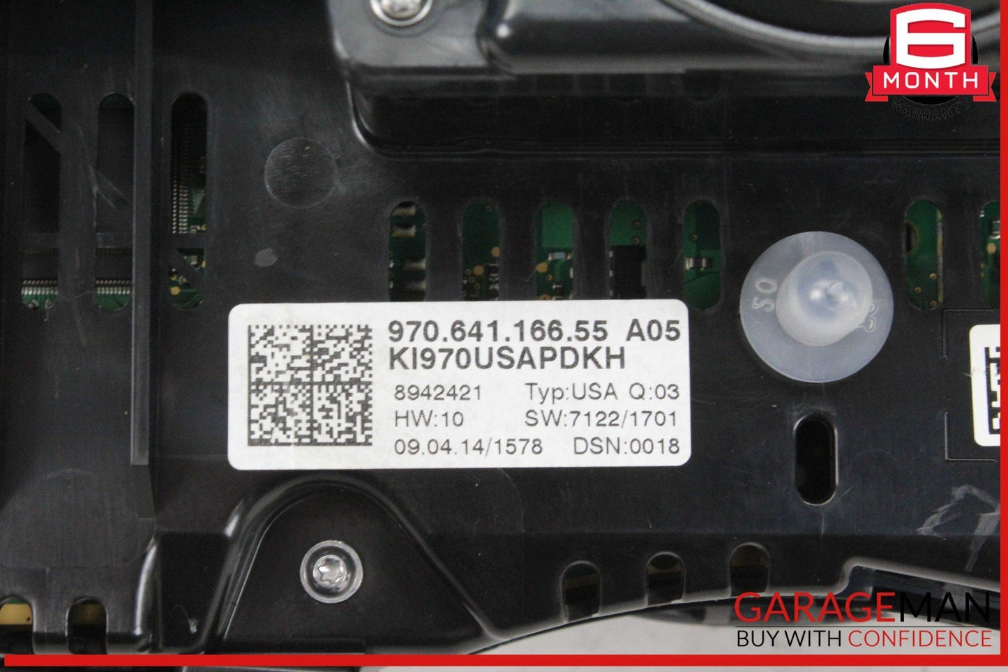 14-16 Porsche Panamera 970 E-Hybrid Speedometer Instrument Cluster OEM