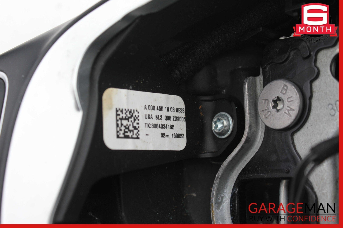 15-18 Mercedes W205 C300 C350e GLC300 Steering Wheel w/ Paddle Shifters Grey