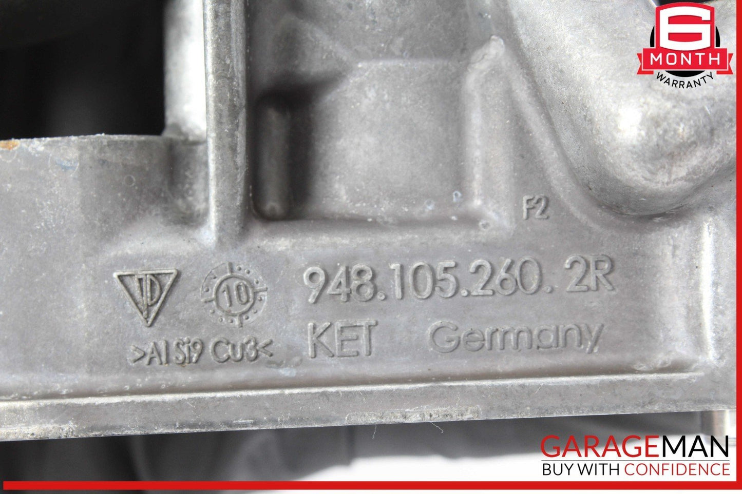 10-18 Porsche Panamera 970 Cayenne Engine Camshaft Ledge Valve Flange Bracket