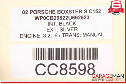 97-04 Porsche Boxster 986 Power Steering Gear Rack & Pinion 99634701106 OEM