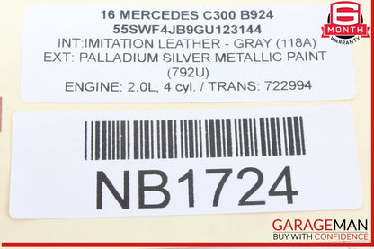 15-20 Mercedes W205 C300 C400 Front Right Wheel Spindle Knuckle Hub Bearing OEM