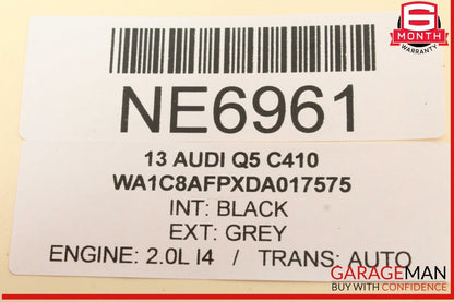 09-17 Audi Q5 SQ5 Front Left Driver Side Door Rear View Mirror 8R1857409L OEM
