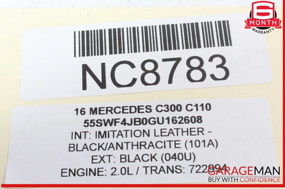 15-18 Mercedes W205 C300 Engine Harmonic Balancer Crankshaft Pulley 2740301303
