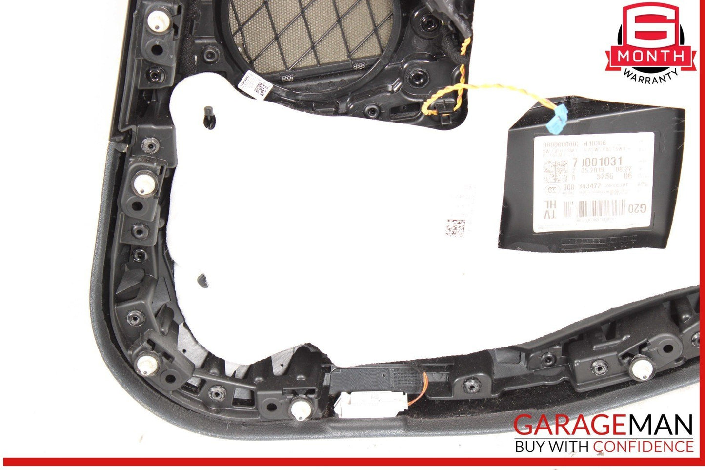 19-24 BMW M340i 330i G20 Rear Left Driver Side Door Cover Panel Black OEM