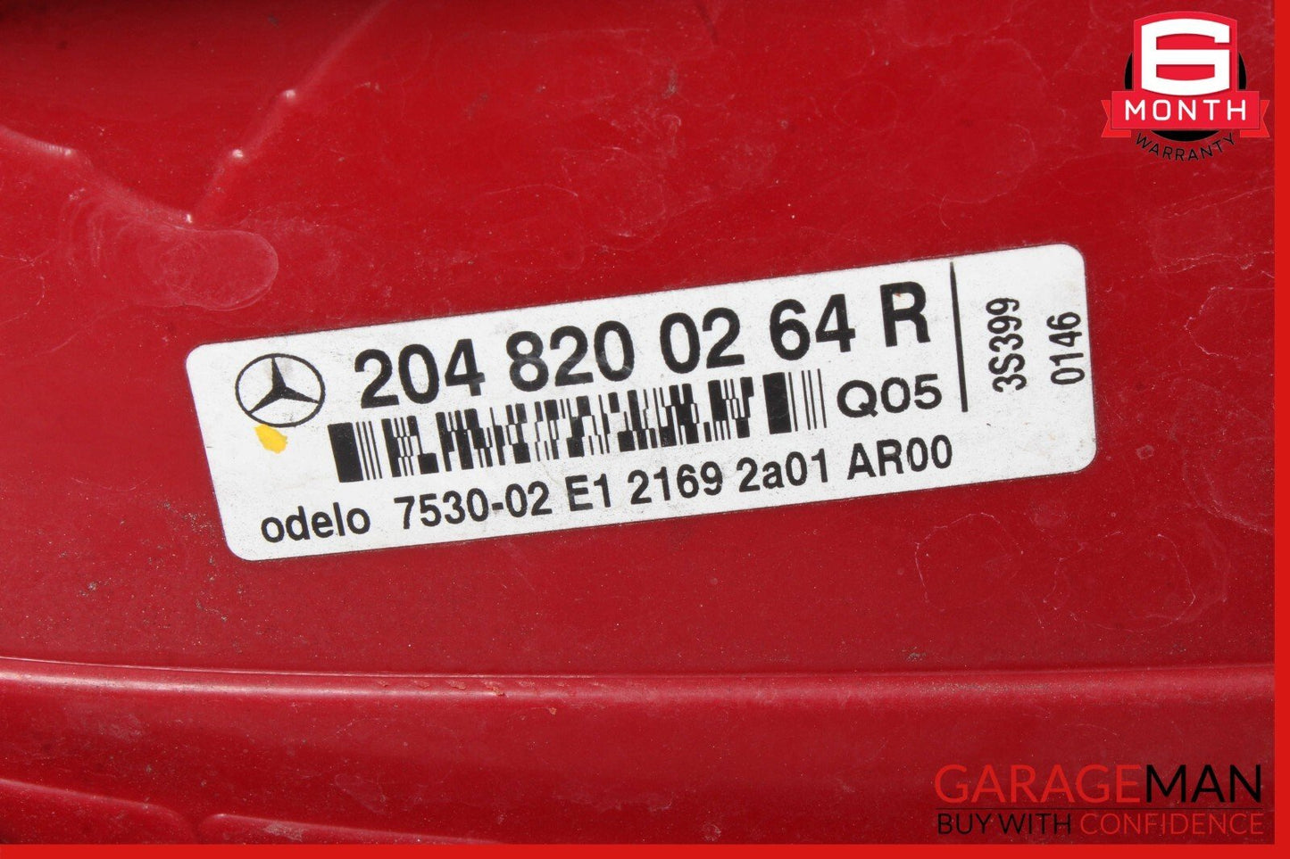 08-11 Mercedes W204 C300 C350 C63 Tail Light Lamp Right Side 2048200264 OEM
