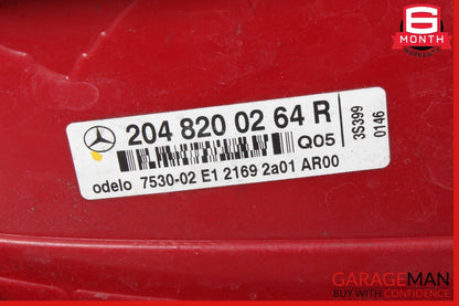 08-11 Mercedes W204 C300 C350 C63 Tail Light Lamp Right Side 2048200264 OEM