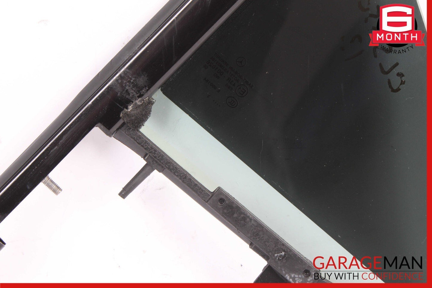 12-18 Mercedes W218 CLS500 Rear Right Side Quarter Door Window Auto Glass Tinted