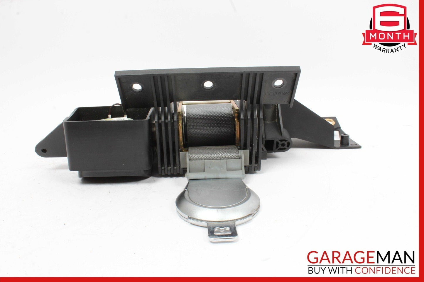03-08 Mercedes R230 SL500 Rear Left Luggage Seatbelt Retractor Speaker Black OEM