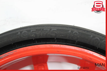 11-18 Porsche Cayenne 958 Emergency Spare Tire Wheel Donut Rim 18 18" OEM