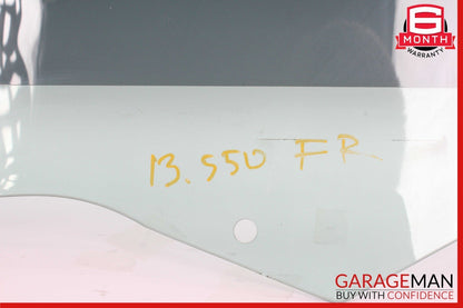 11-16 BMW 525i 535i 550i Front Right Door Window Glass OEM