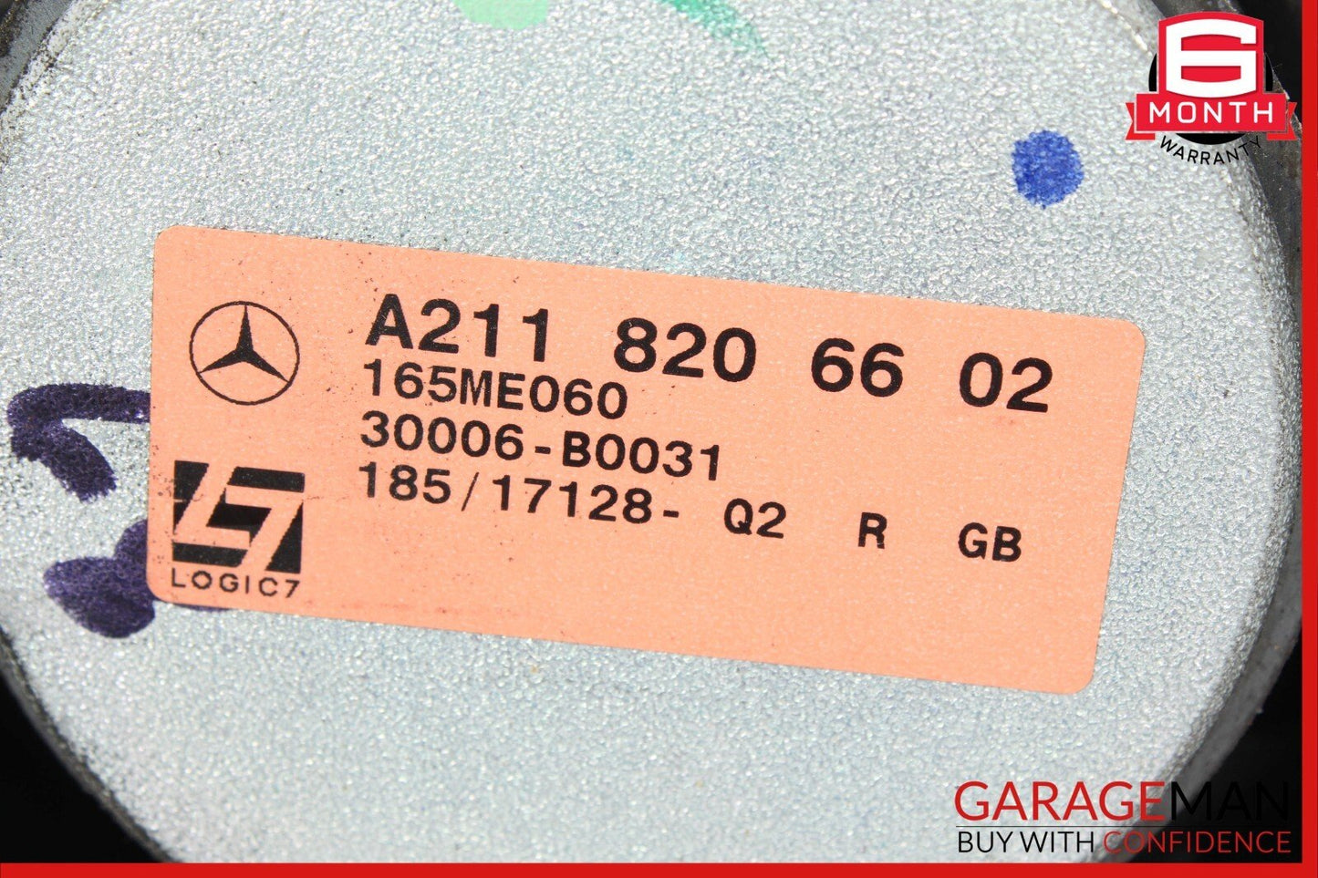 07-09 Mercedes W211 E350 E500 Front Right & Left Side Door Audio Sound Speakers