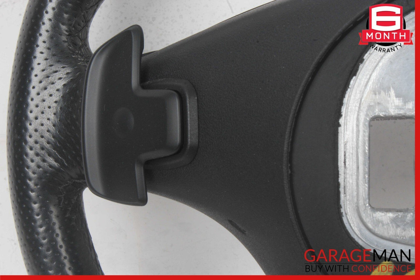 15-18 Mercedes W205 C300 GLC300 Steering Wheel Black w/ Paddle Shifters Assy OEM