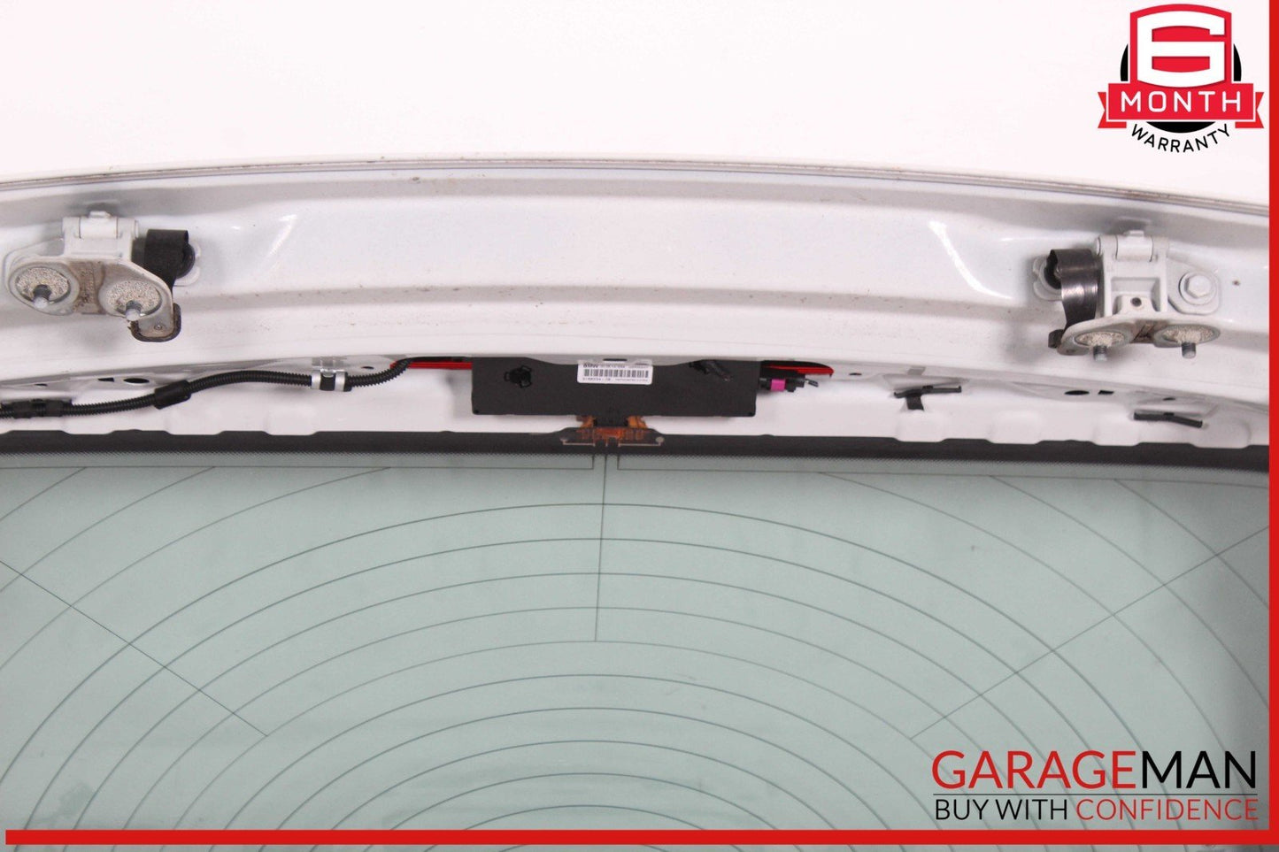 12-15 BMW X1 E84 Trunk Hatch Lid Tailgate Assembly White OEM
