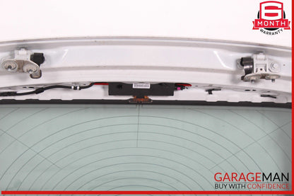 12-15 BMW X1 E84 Trunk Hatch Lid Tailgate Assembly White OEM