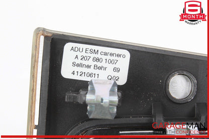 08-14 Mercedes W212 E350 C250 Center Console Shift Shifter Bezel Trim OEM