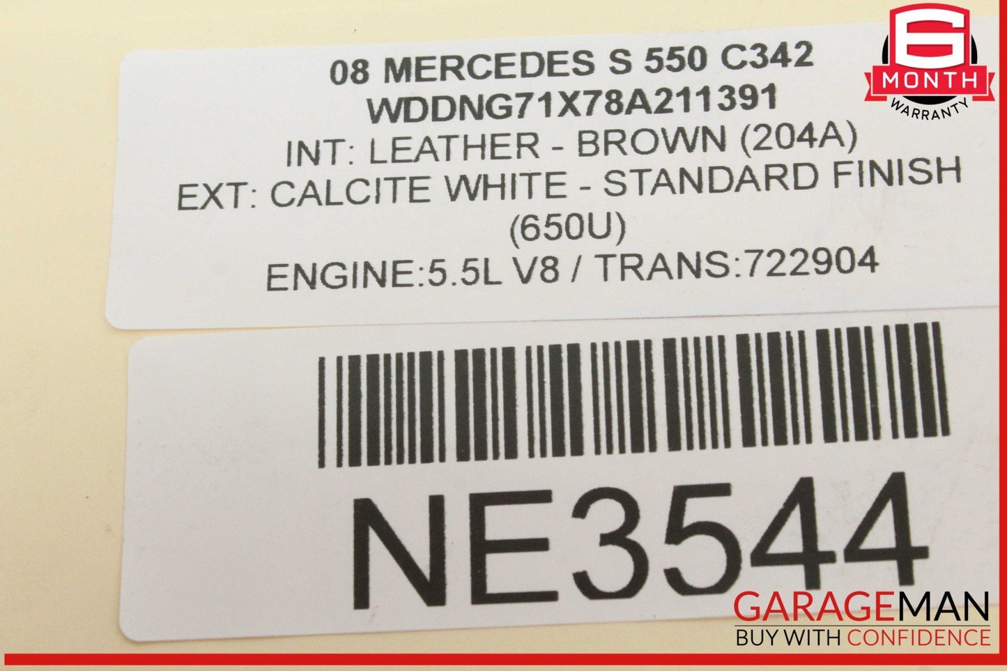 07-14 Mercedes W221 S550 S400 Front Right Wheel Carrier Spindle Knuckle Hub OEM