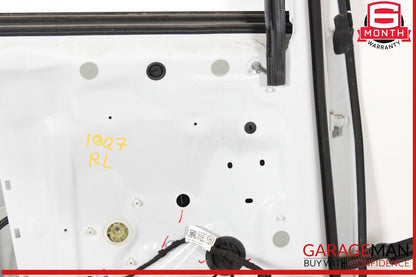17-19 Audi Q7 Rear Left Driver Side Door Shell White OEM