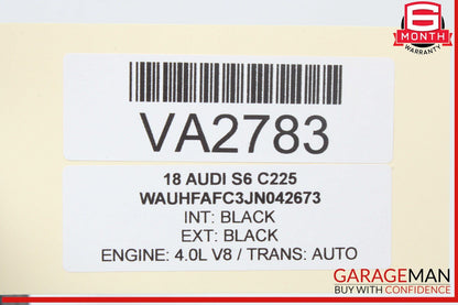 12-18 Audi S6 A6 Fuse Relay Cabin Junction Box 8A0937530 OEM
