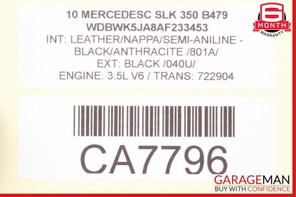05-11 Mercedes R171 SLK350 SLK55 Front Left Door Window Regulator Motor Unit