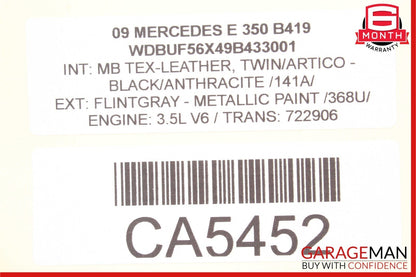 03-09 Mercedes W211 E350 Front Left Driver Side Door Lock Latch Actuator OEM