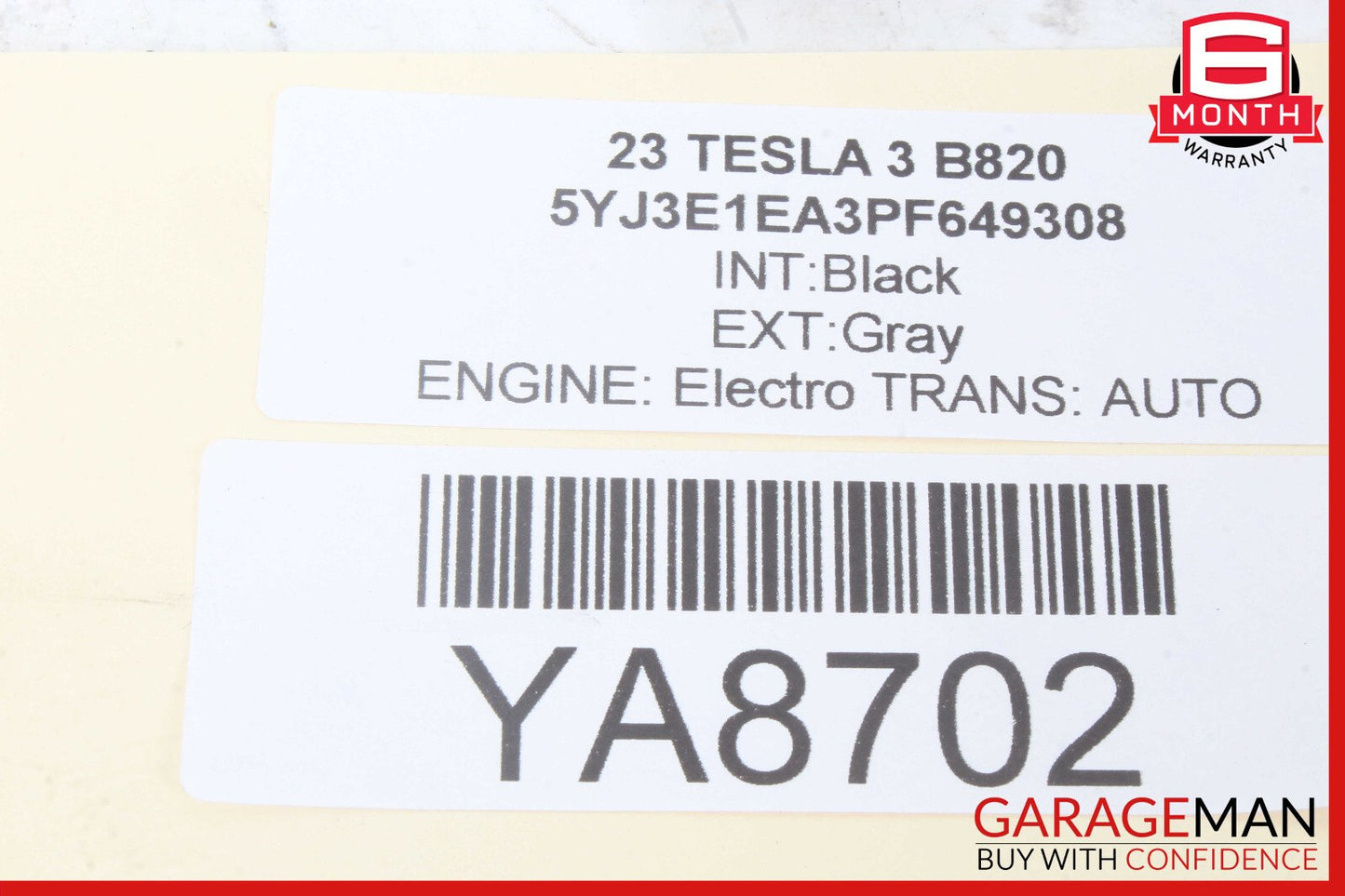 17-23 Tesla Model 3 Rear Right Spindle Knuckle Hub OEM