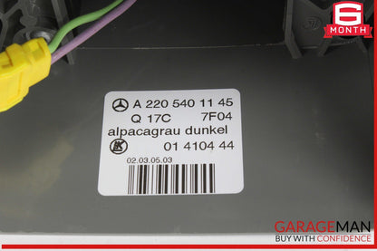 00-06 Mercedes W220 S500 4MATIC Steering Column Control Switches Assembly Gray
