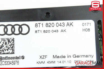 08-14 Audi Q5 A5 Front A/C AC Climate Control Switch Panel Assembly OEM