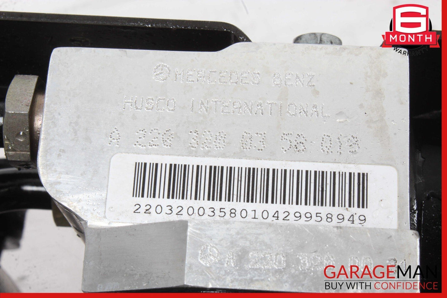 03-06 Mercedes R230 SL550 SL600 Rear Hydraulic Suspension Valve Block