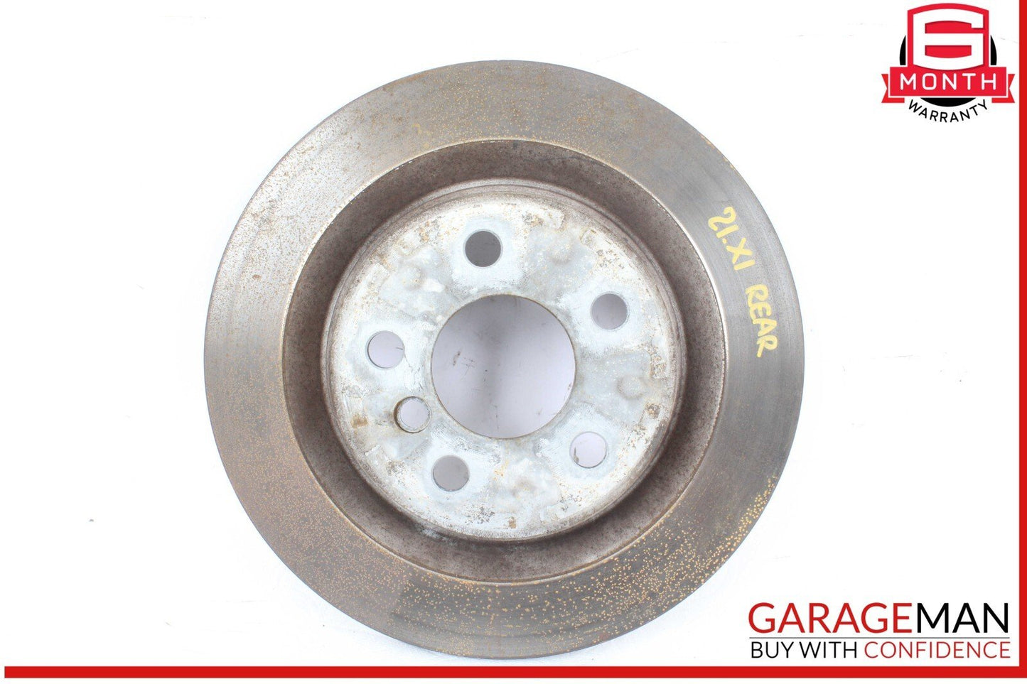 16-22 BMW X1 Rear Left and Rear Right Side Brake Disc Rotor Rotors Set of 2