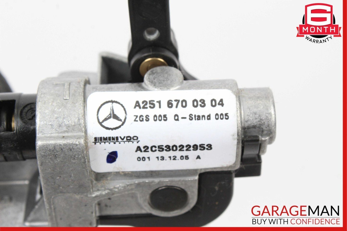 06-12 Mercedes W251 R350 R550 Rear Left Driver Side Quarter Glass Window Motor