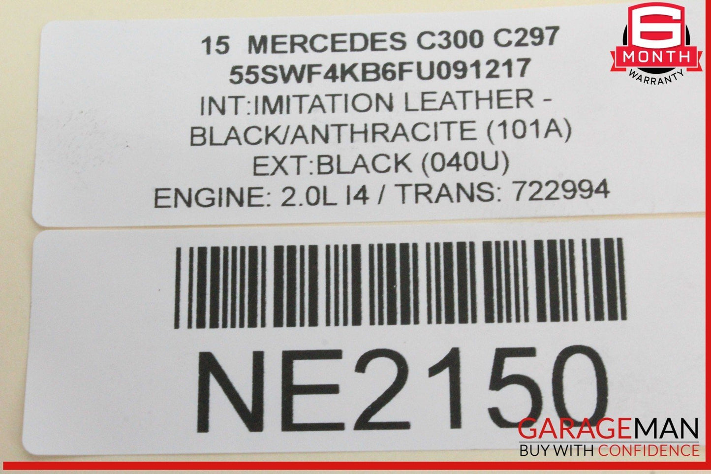 15-20 Mercedes W205 C300 GLC300 DENSO Engine Starter Motor 2749062100 OEM
