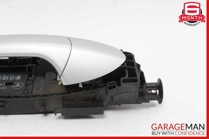 12-14 Mercedes W204 C250 C63 Sedan Right Exterior Door Handle Iridium Silver