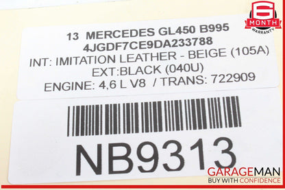 12-19 Mercedes X166 GL450 Front Right Wheel Spindle Knuckle Hub Bearing