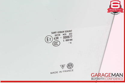 11-18 Porsche Cayenne 958 Front Left Driver Side Door Window Glass OEM