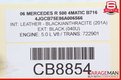 06-13 Mercedes W251 R500 R320 Front Right Passenger Side Upper Control Arm OEM