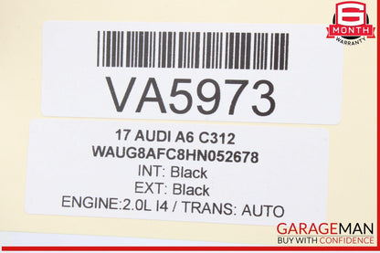 12-18 Audi A6 A7 Front AC Air Conditioning Temperature Climate Control Panel OEM
