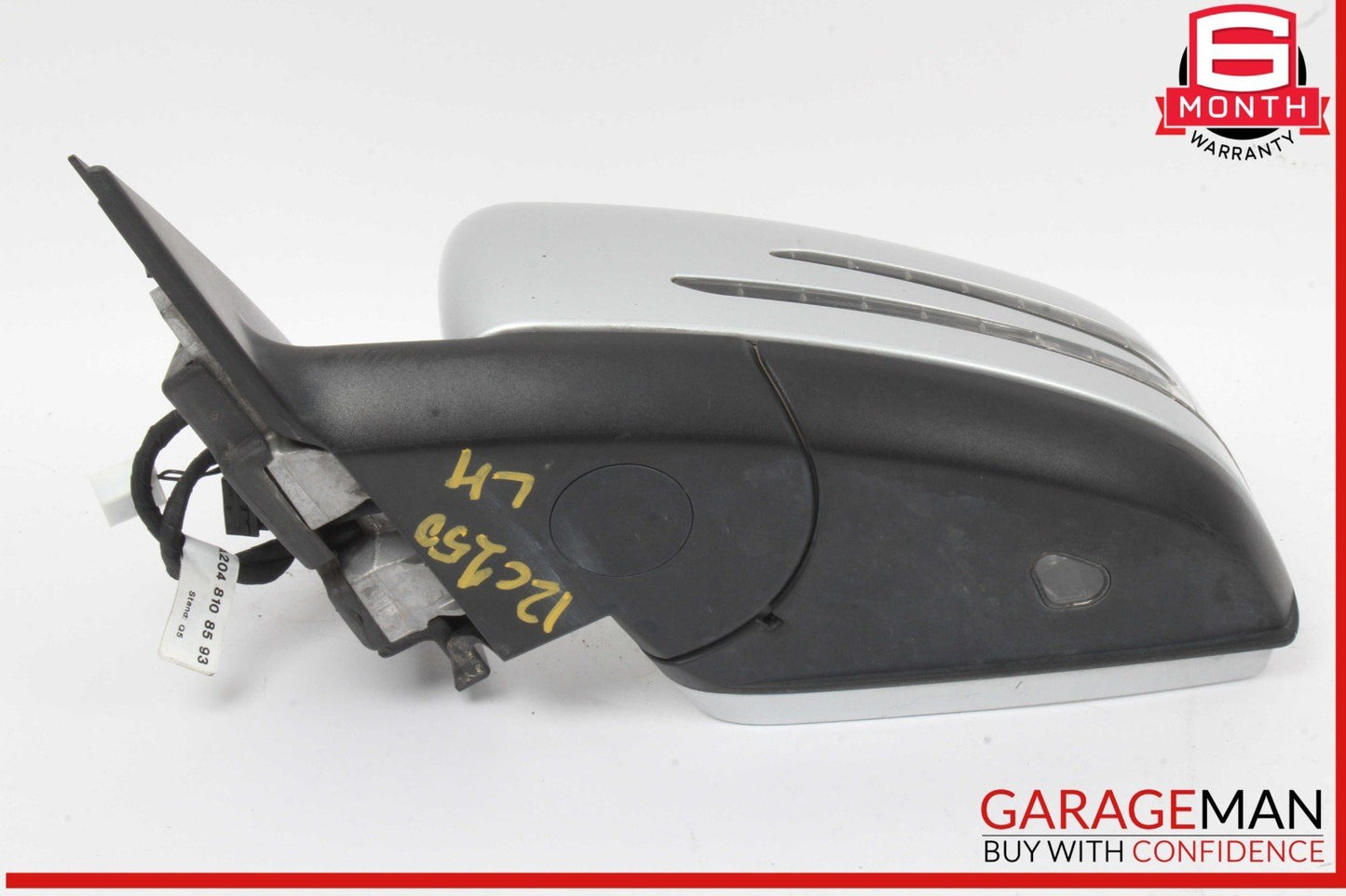 12-14 Mercedes W204 C250 C63 AMG Front Left Side Mirror Rear View Door OEM