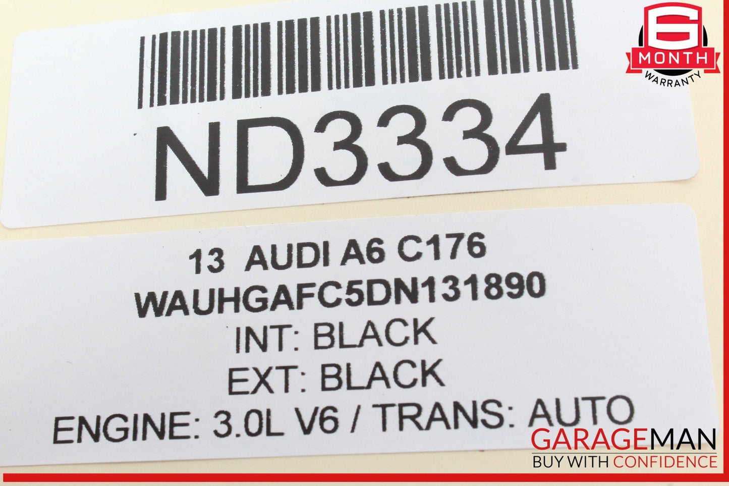 12-15 Audi A6 A/C AC Air Conditioning Hose Line Pipe OEM