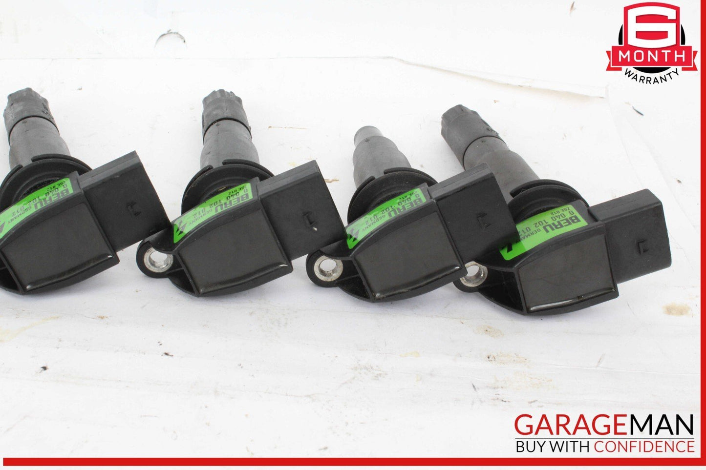 03-06 Porsche Cayenne Turbo 955 Ignition Coil Coils Set of 8 0040102012 OEM