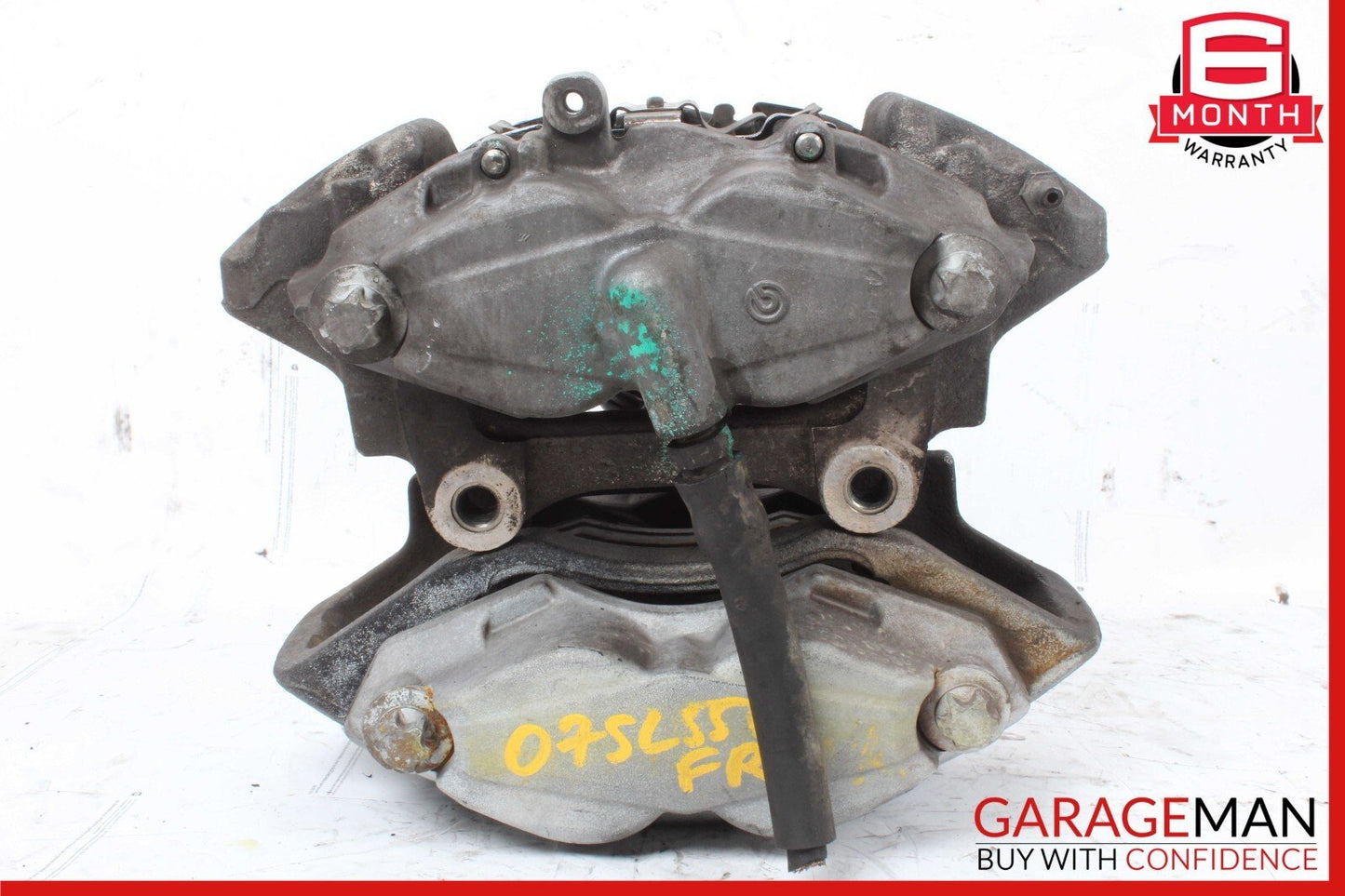 07-09 Mercedes R230 SL550 Front Right & Left Brake Caliper Calipers Set of 2 Pc