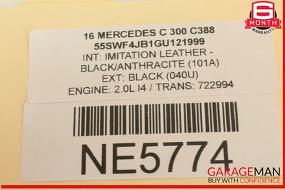 15-20 Mercedes W205 C300 C350e Front Left Side Door Window Regulator Motor OEM