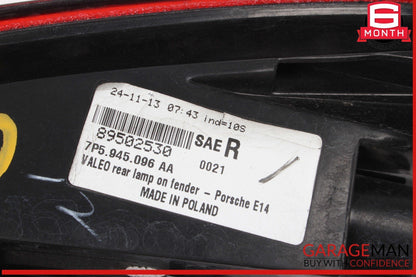 11-14 Porsche Cayenne 958 Rear Right Passenger Side Outer Tail Light Lamp OEM