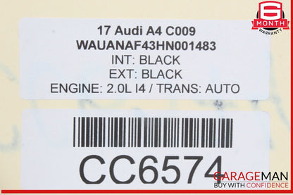 17-24 Audi A4 A5 S4 AWD Rear Stabilizer Anti Roll Sway Bar w/ Links OEM