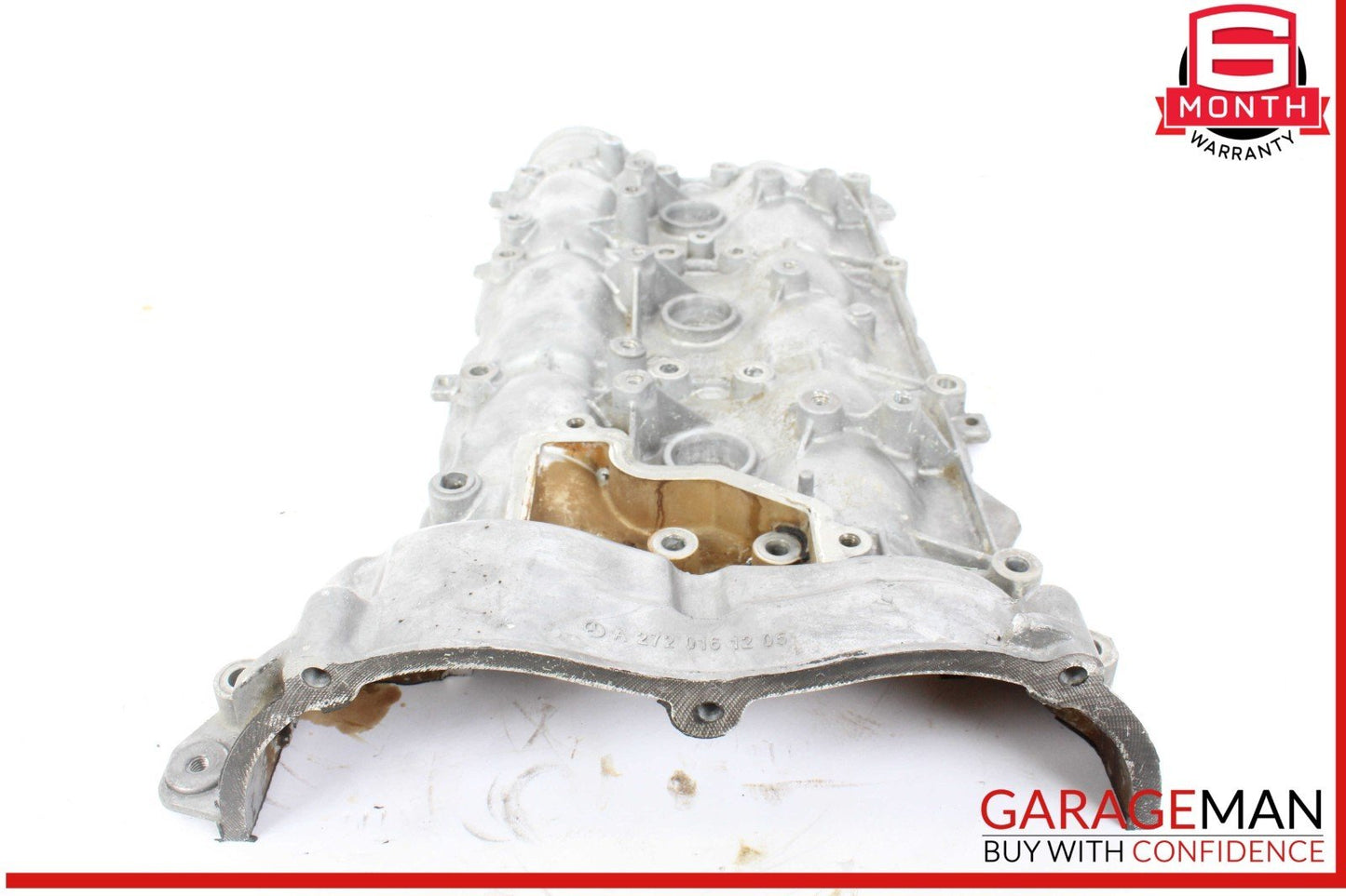 06-13 Mercedes W204 C300 Left Side Engine Motor Cylinder Head Valve Cover OEM