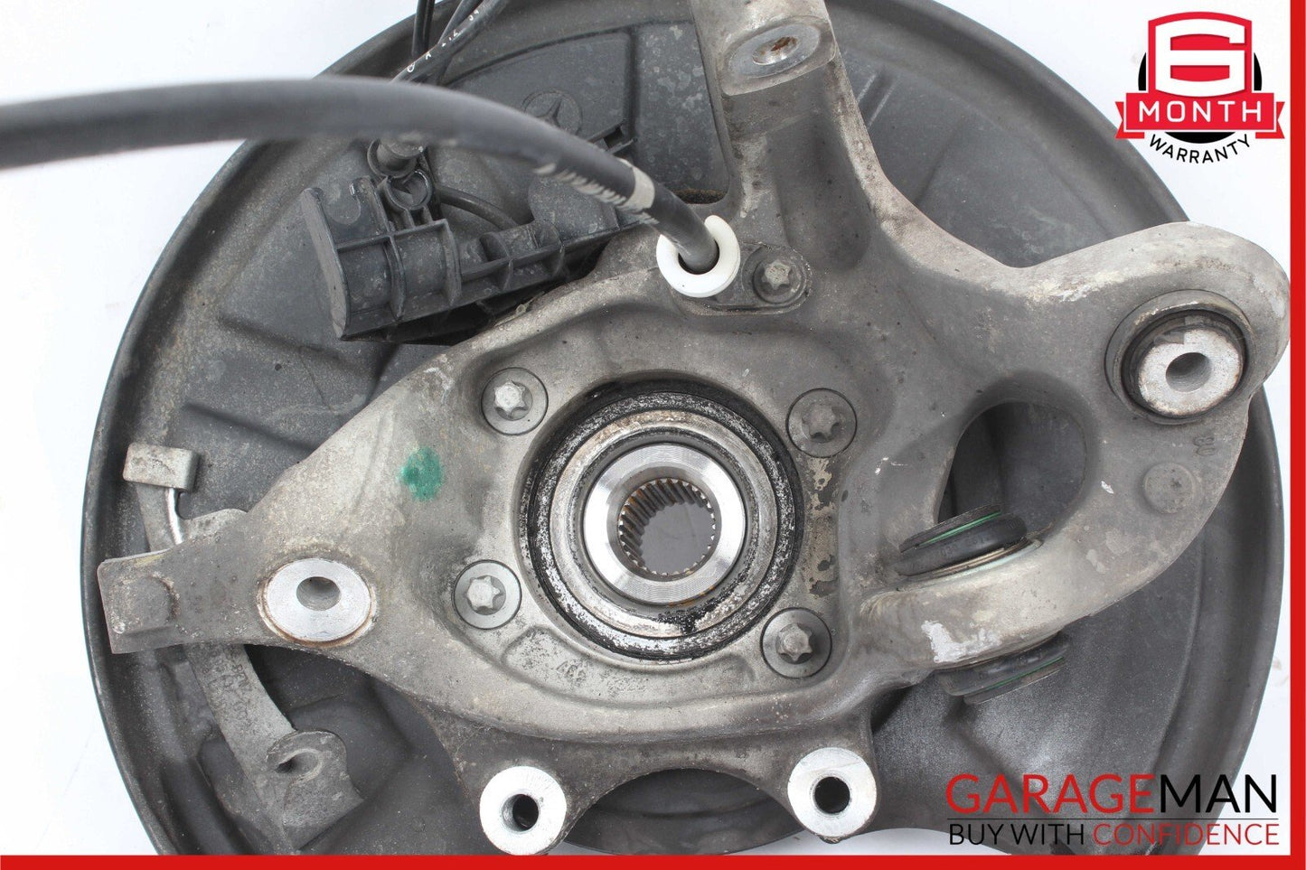 10-16 Mercedes W212 E63 AMG Rear Left Side Wheel Spindle Knuckle Hub Bearing OEM