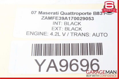 03-19 Maserati Quattroporte Front Bose Subwoofer Sub Woofer Sound Speaker OEM