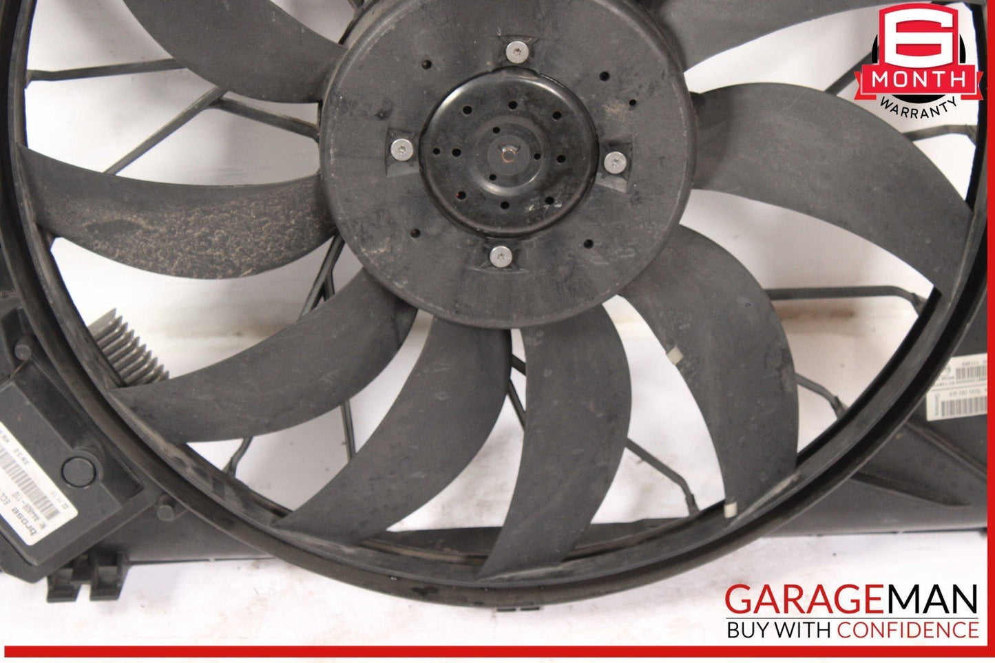 06-13 Mercedes X164 GL450 ML350 Engine Motor Radiator Cooling Fan Assembly OEM
