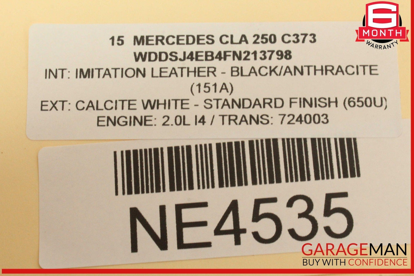 14-19 Mercedes W117 CLA250 CLA200 A/C AC Heater Climate Control Module OEM