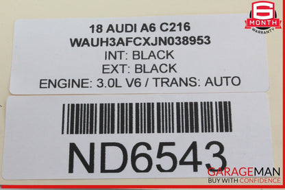 12-18 Audi A6 A7 Windshield Washer Fluid Reservoir Tank Bottle 4G8955451L OEM